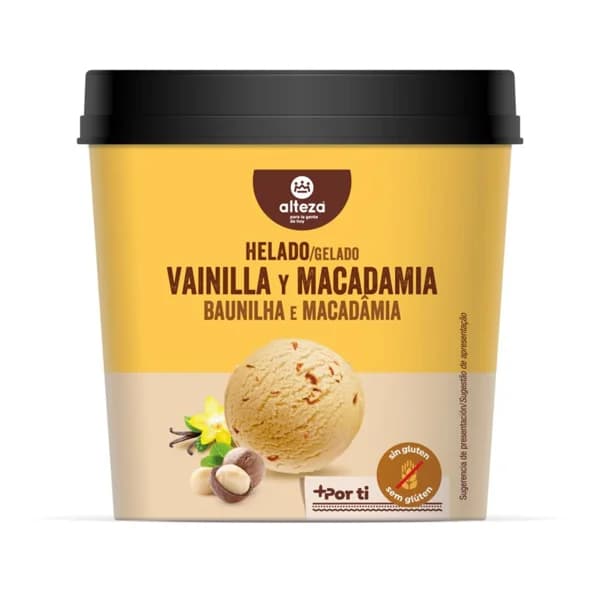 Helado Vainilla y Macadamia 500 ML - 0.43 l - Imagen del producto en Findit