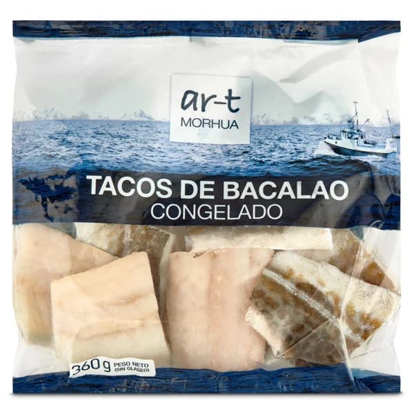 Tacos de bacalao Dimar bolsa 360 g - 0.36 kg - Imagen del producto en Findit