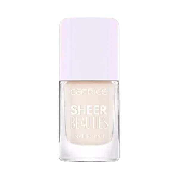 CATRICE Sheer beauties tono 010 Milky not guilty Esmalte de uñas acabado semitransparente. - 1 ud - Imagen del producto en Findit