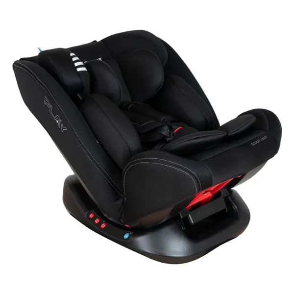 Silla auto PLAY Scout i-Size (40 a 150 cm), evolutiva, a contra marcha, color negro. - 1 ud - Imagen del producto en Findit