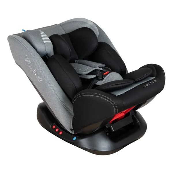Silla auto PLAY Scout i-Size (40 a 150 cm), evolutiva, a contra marcha, color gris. - 1 ud - Imagen del producto en Findit