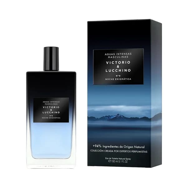VITORIO & LUCCHINO Eau de toilette para hombre con vaporizador en spray VITORIO & LUCCHINO Nº9 noche enigmática 150 ml. - 0.15 l - Imagen del producto en Findit