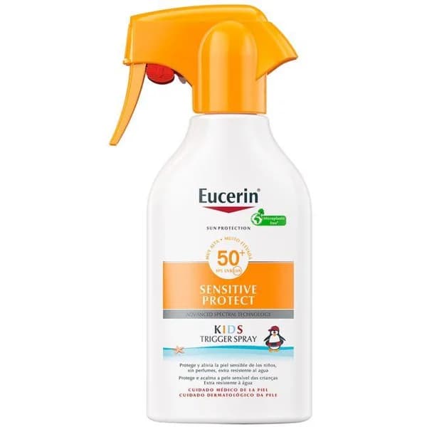 Solar sensitive kids trigger SPF50+ EUCERIN KIDS, spray 250 ml - 0.25 l - Imagen del producto en Findit