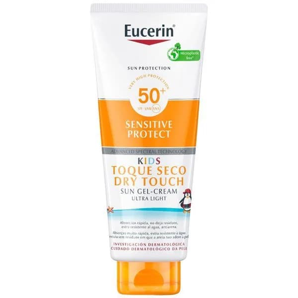 Solar sensitive prot. dry touch FPS50+ EUCERIN KIDS, tubo 400 ml - 0.4 l - Imagen del producto en Findit