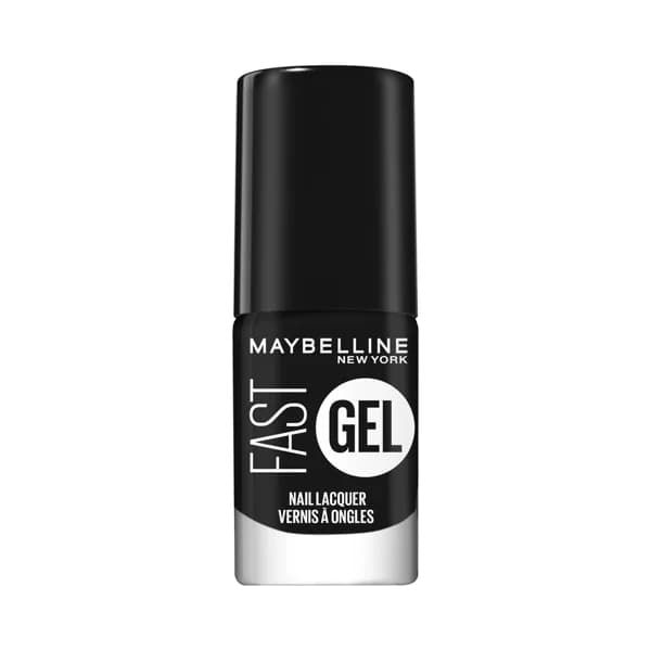 MAYBELLINE Fast gel tono 17 Black  Esmalte de uñas de secado rápido efecto gel. - 1 ud - Imagen del producto en Findit