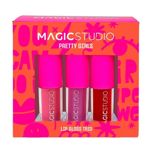 MAGIC STUDIO Pretty girls Estuche con 3 brillos de labios. - 1 ud - Imagen del producto en Findit