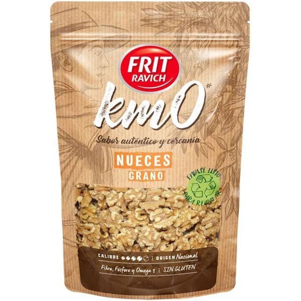 Nuez tostada km 0 FRIT RAVICH, bolsa 120 g - 0.12 kg - Imagen del producto en Findit