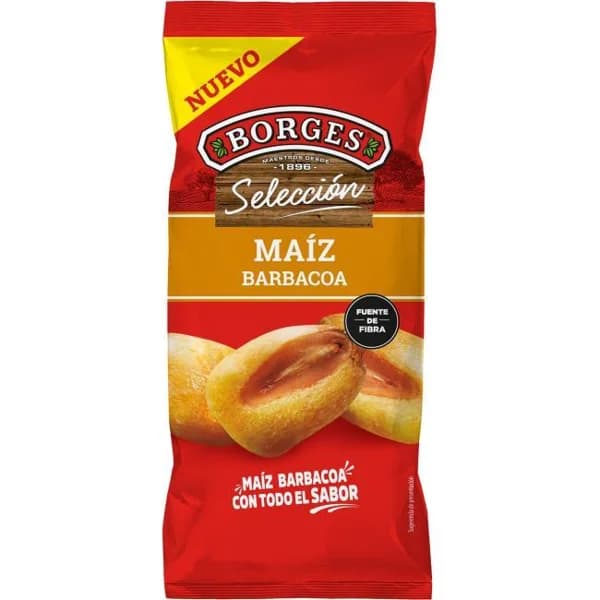 Maíz supreme a la barbacoa BORGES, bolsa 150 g - 0.15 kg - Imagen del producto en Findit