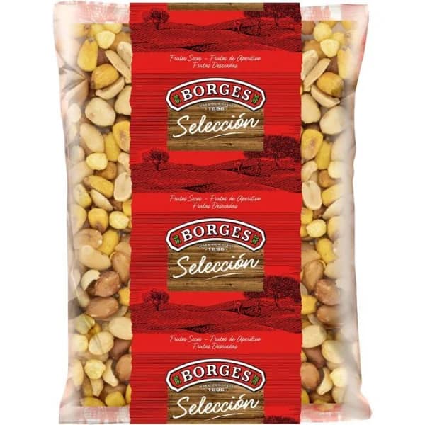 Mix de frutos secos BORGES, bolsa 300 g - 1 ud - Imagen del producto en Findit