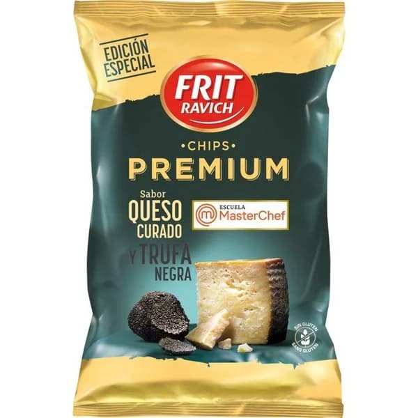Chips premium queso trufa FRIT RAVICH, bolsa 150 g - 0.15 kg - Imagen del producto en Findit