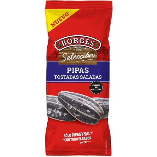 Pipa a la sal BORGES, bolsa 150 g - 0.15 kg - Imagen del producto en Findit