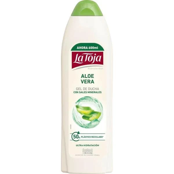 Gel de ducha aloe vera LA TOJA, bote 600 ml - 0.6 l - Imagen del producto en Findit
