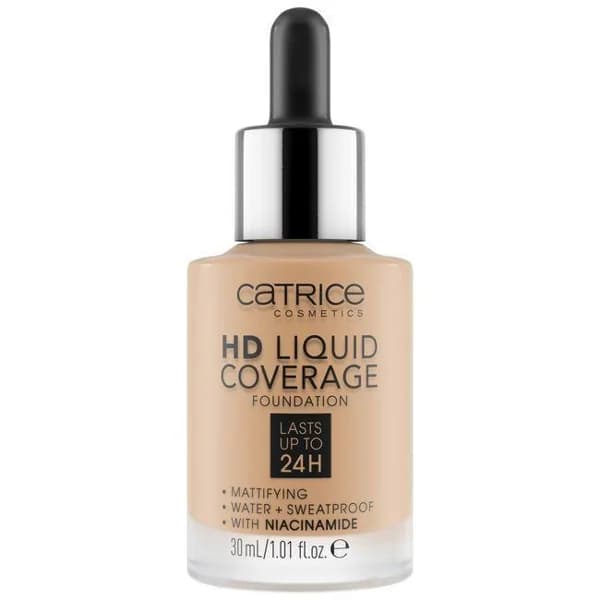 Base de maquillaje Hd liquid coverage 032 CATRICE, 1 ud - 1 ud - Imagen del producto en Findit