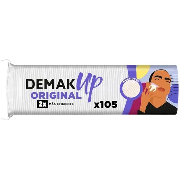 Discos desmaquillantes redondos DEMAK'UP, paquete 105 uds - 105 ud - Imagen del producto en Findit