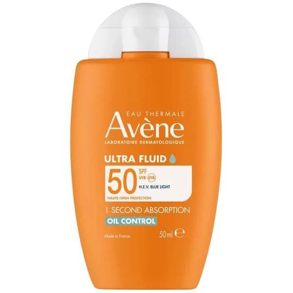 Ultra fluido solar facial SPF50 AVÈNE OIL CONTROL, bote 50 ml - 0.05 l - Imagen del producto en Findit