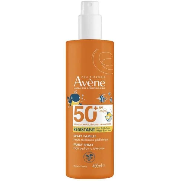 Protector solar familiar SPF50+ AVÈNE, spray 400 ml - 0.4 l - Imagen del producto en Findit