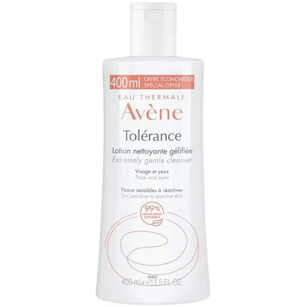 Loción limpiadora gelificada tolerance AVÉNE, bote 400 ml - 0.4 l - Imagen del producto en Findit