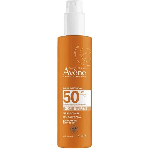 Protector solar invisible SPF50 AVÈNE, spray 200 ml - 0.2 l - Imagen del producto en Findit