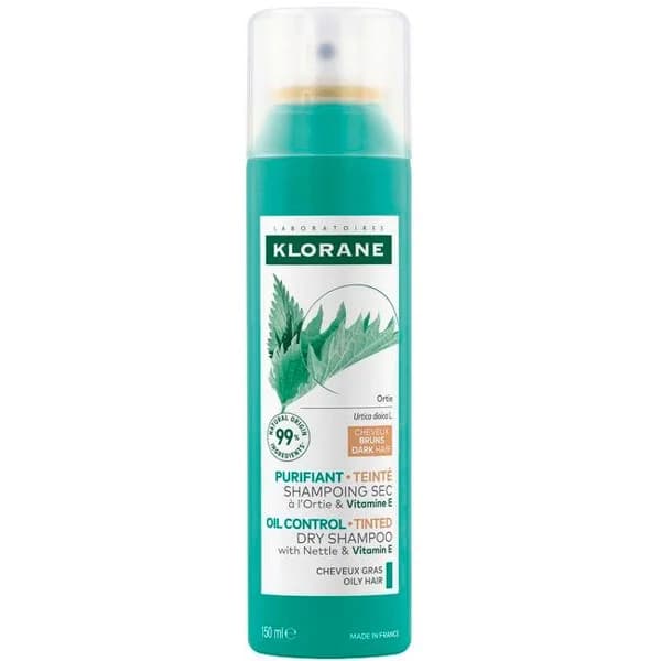 Champú seco purificante castaño KLORANE ORTIGA, spray 150 ml - 0.15 l - Imagen del producto en Findit