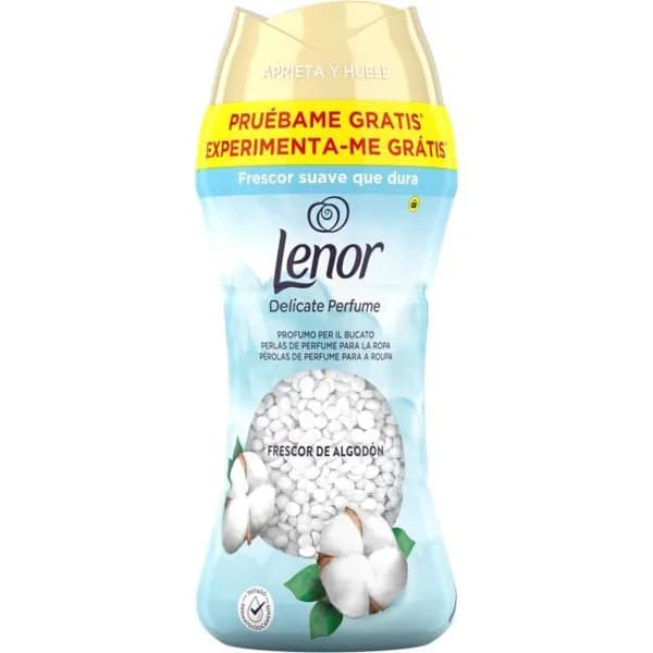 Perlas Frescor de Algodón LENOR ESTOPABLES, botella 195 ml - 0.19 kg - Imagen del producto en Findit
