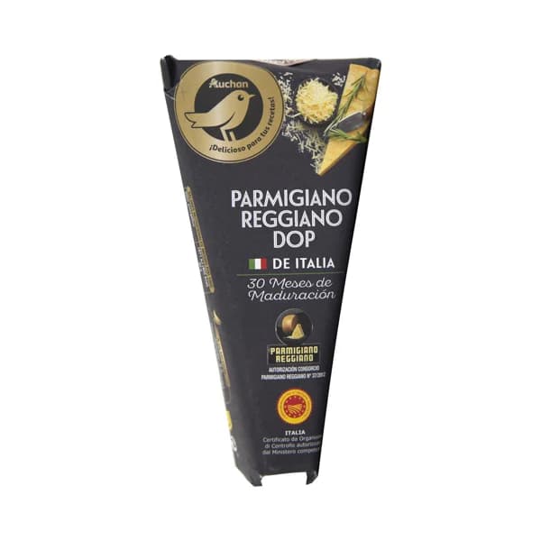 ALCAMPO GOURMET Queso Parmigiano Reggiano DOP con 30 meses de maduración 200 g. - 0.25 kg - Imagen del producto en Findit