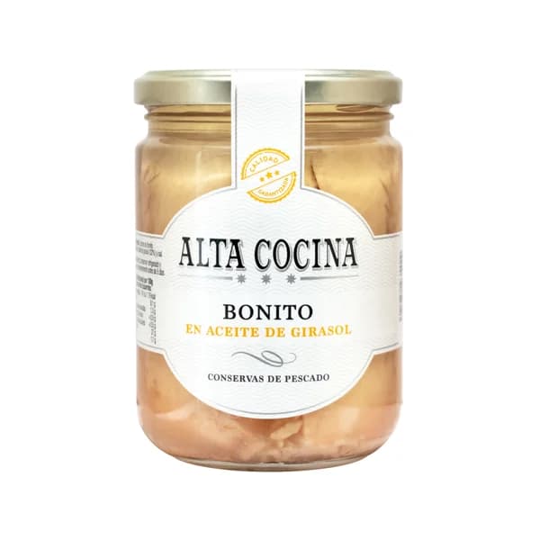 ALTA COCINA Lomos de bonito en aceite de girasol 260 g - 0.26 kg - Imagen del producto en Findit