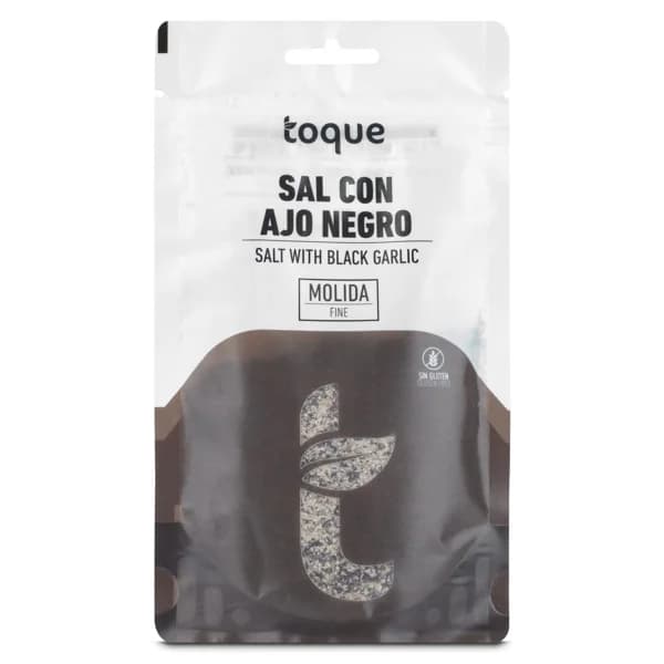 Sal con ajo negro Toque bolsa 100 g - 0.1 kg - Imagen del producto en Findit