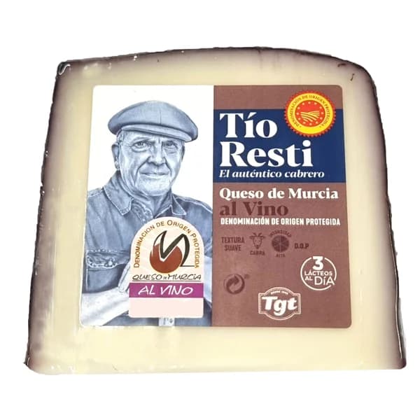 TÍO RESTI Queso murciano al vino 220 g. - 0.22 kg - Imagen del producto en Findit