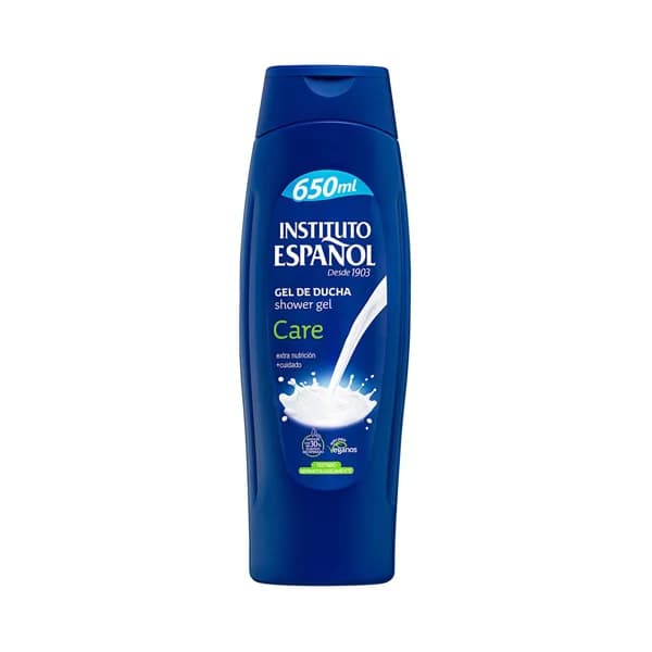 INSTITUTO ESPAÑOL Care Gel para ducha o baño extra nutritivo 650 ml. - 0.65 l - Imagen del producto en Findit