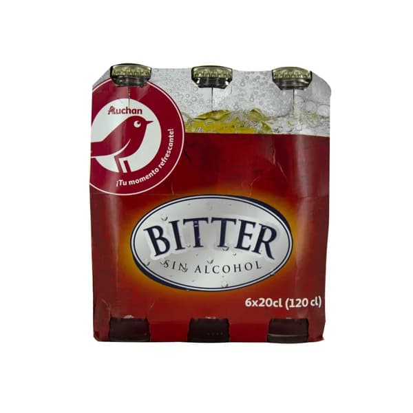 PRODUCTO ALCAMPO Bitter sin alcohol pack 6 uds. x 20 cl. - 1.2 l - Imagen del producto en Findit