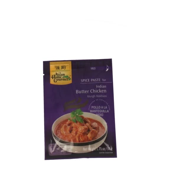 ASIAN HOME GOURMET Preparado especias para pollo a la mantequilla indio ASIAN HOME GOURMET 50 g. - 0.05 kg - Imagen del producto en Findit