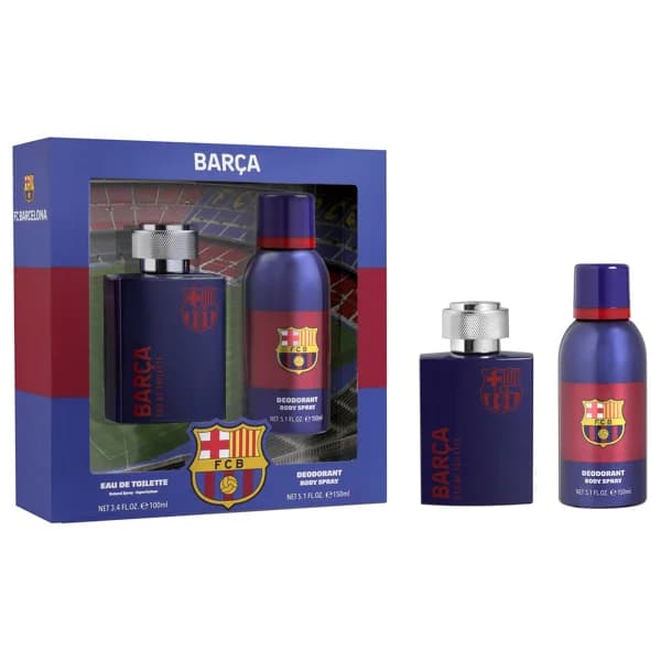 F.C. BARCELONA Estuche regalo para niño con colonia y desodorante. - 1 ud - Imagen del producto en Findit