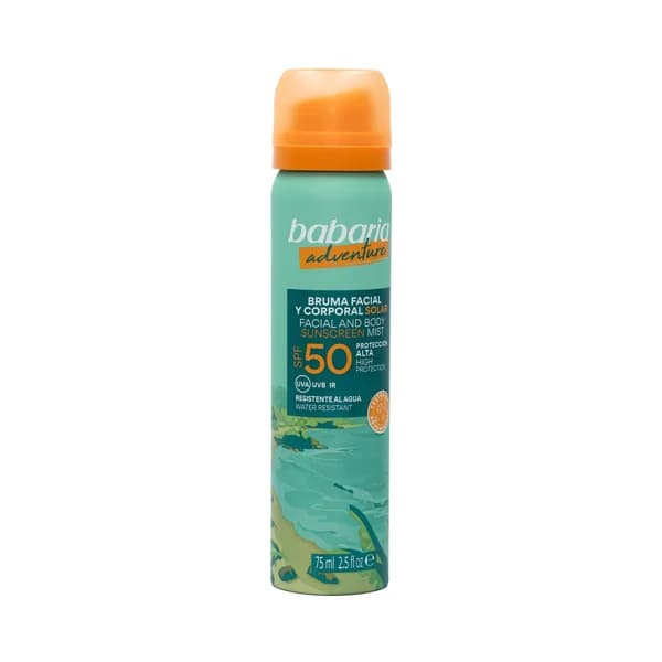 BABARIA Adventure Bruma facial y corporal protectora con FPS 50 (muy alto) 75 ml. - 0.08 l - Imagen del producto en Findit