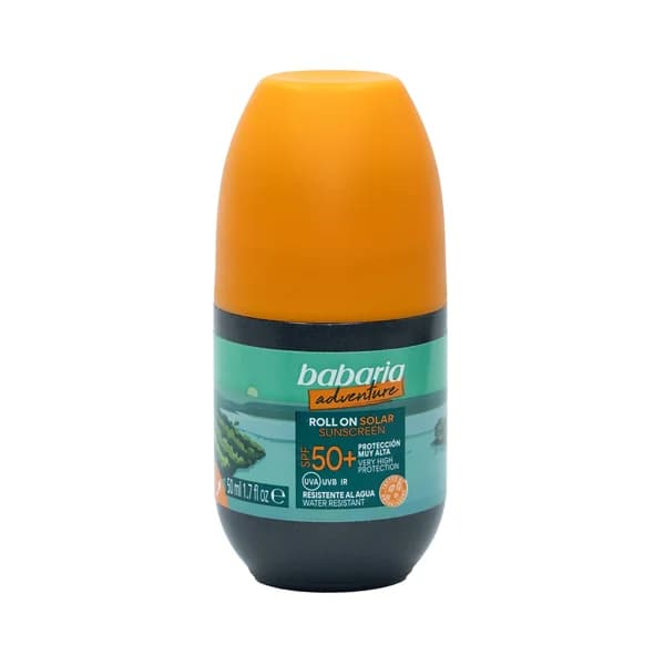 BABARIA Adventure Protector solar en roll on, resitente al agua y con FPS 50+ (muy alto) 50 ml. - 0.08 l - Imagen del producto en Findit