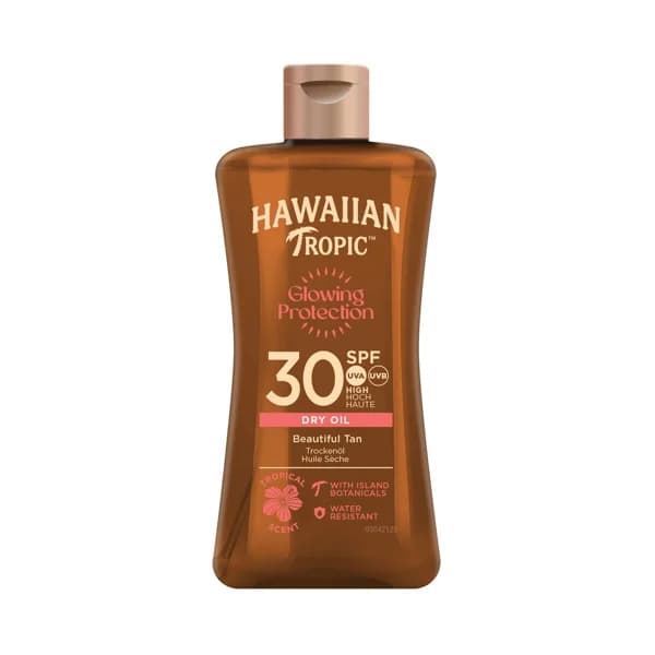 HAWAIIAN TROPIC Glowing protection Protector solar en aceite con FPS 30 (alto) 100 ml. - 0.1 l - Imagen del producto en Findit