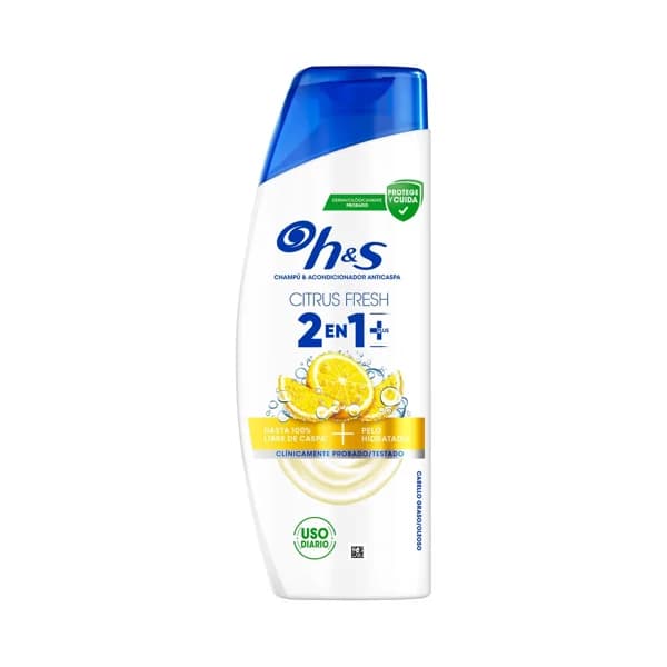 H&S Citrus fresh Champú y acondicionador anticaspa, para cabellos grasos 300 ml. - 0.3 l - Imagen del producto en Findit