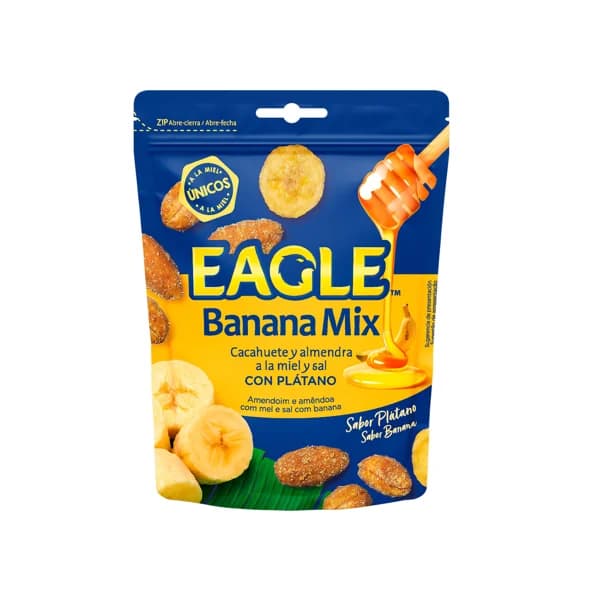 EAGLE Cacahuete banana mix 75 g. - 7.5 kg - Imagen del producto en Findit