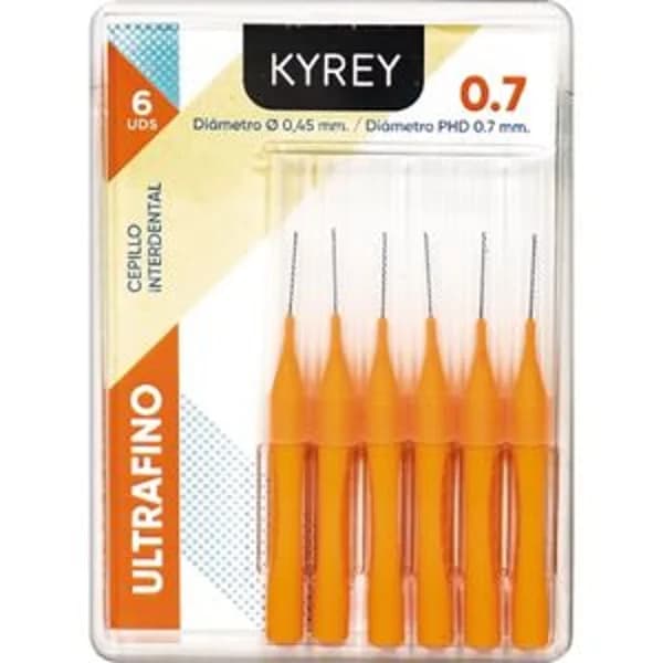 Cepillo Interdental Ultrafino 0.7MM - 6 ud - Imagen del producto en Findit