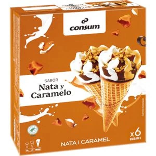 Cono Nata Caramelo 6 Unidades - 0.41 kg - Imagen del producto en Findit
