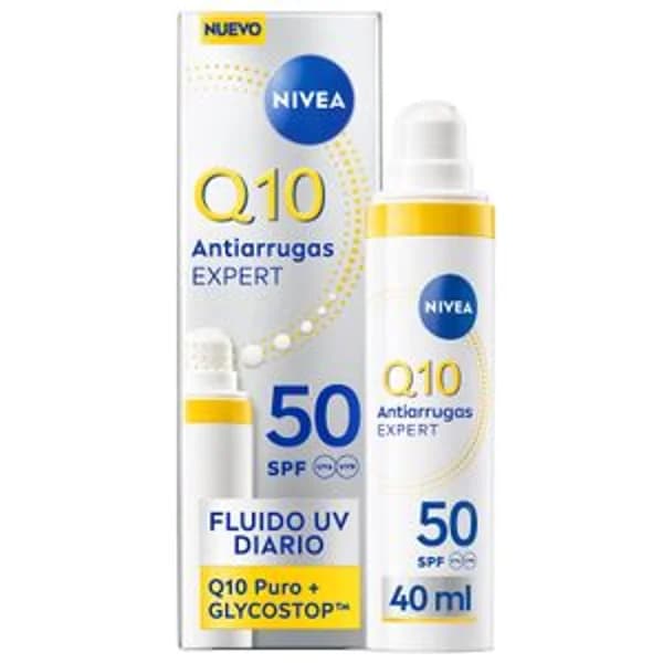 Crema Antiarrugas Q10 Fluido UV Diario SPF50 - 0.04 l - Imagen del producto en Findit