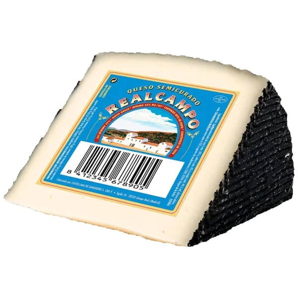 REALCAMPO Queso mezcla semicurado cuña - 1 ud - Imagen del producto en Findit