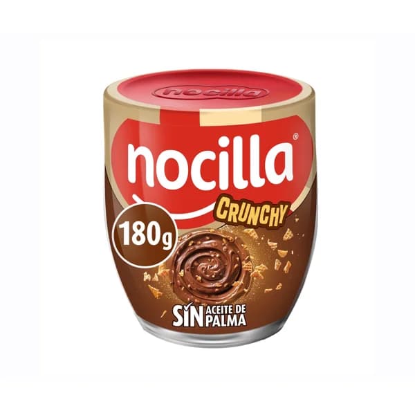 NOCILLA Crema de cacao crunchy 180 g. - 0.18 kg - Imagen del producto en Findit