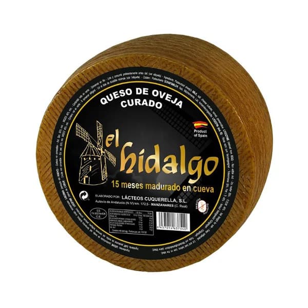HIDALGO Queso oveja curado en cueva 15 meses HIDALGO - 1 ud - Imagen del producto en Findit