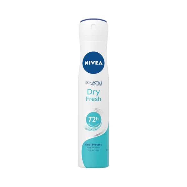 NIVEA Dry fresh Desodorante en spray para mujer con protección dual 200 ml. - 0.2 l - Imagen del producto en Findit