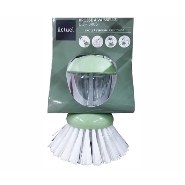 PRODUCTO ALCAMPO Cepillo para platos con depósito - 1 ud - Imagen del producto en Findit