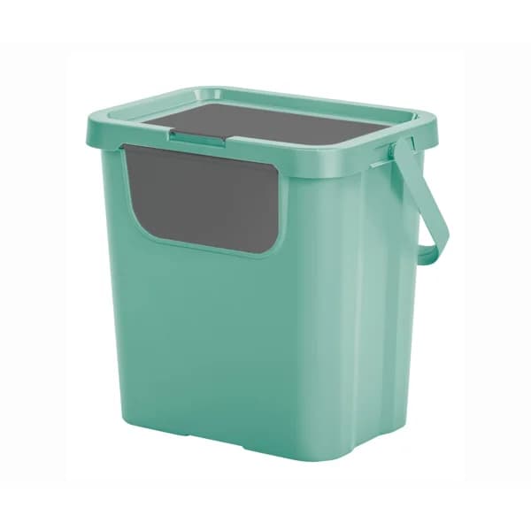 PRODUCTO ALCAMPO Cubo de basura apilable 2 aperturas 10 l. - 1 ud - Imagen del producto en Findit
