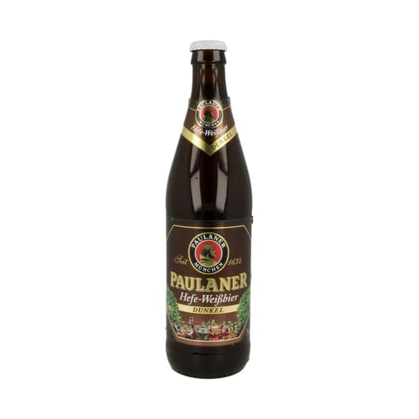 PAULANER DUNKEL Cerveza de trigo botella de 50 centilitros - 0.5 l - Imagen del producto en Findit
