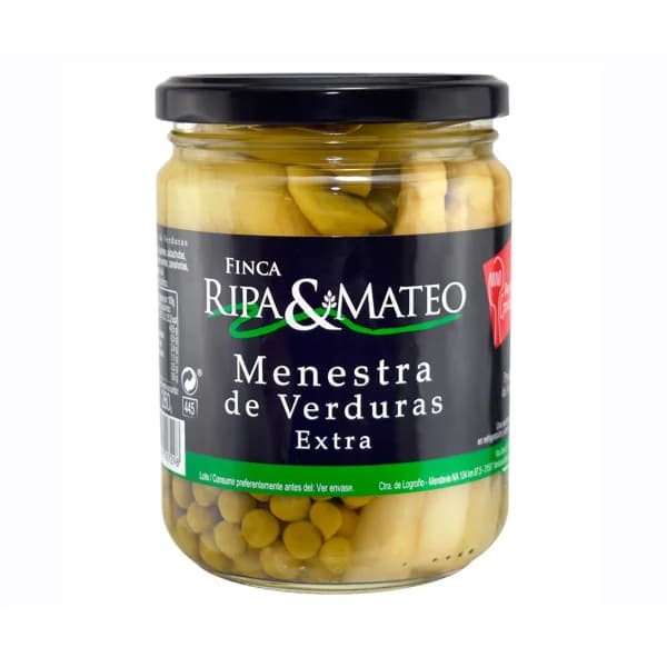 FINCA RIPA & MATEO Menestra de verduras  260 g. - 0.26 kg - Imagen del producto en Findit