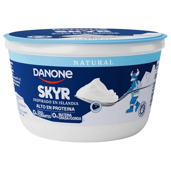 DANONE Skyr natural con alto contenido en proteína y 0% materia grasa 480 g. - 0.48 kg - Imagen del producto en Findit