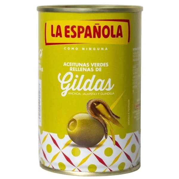 Aceituna Party rellena de gilda LA ESPAÑOLA, lata 130 g - 0.13 kg - Imagen del producto en Findit